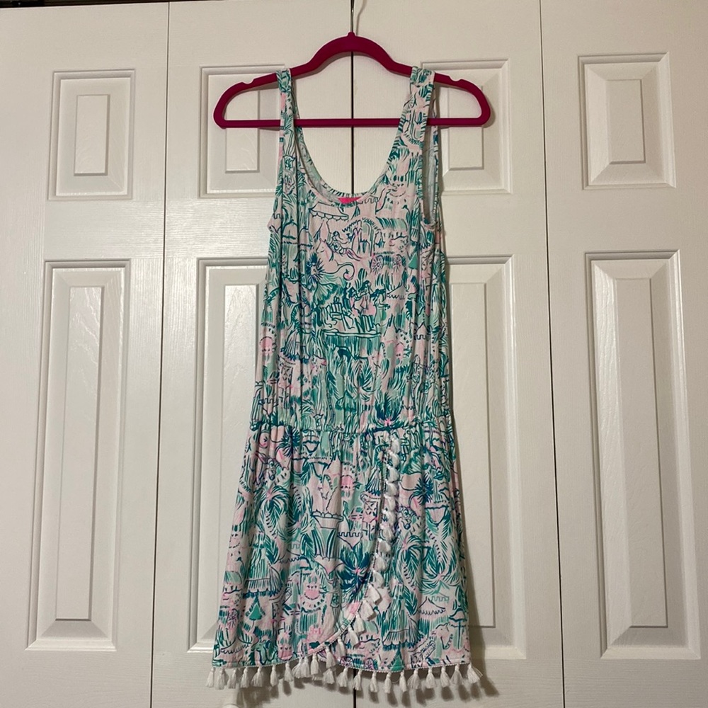 Lilly Pulitzer Romper with Tassels